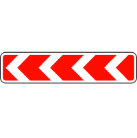 Знак 1.4.2 Напрямок повороту