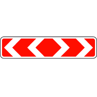 Знак 1.4.3 Напрямок повороту