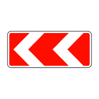 Знак 1.4.5 Напрямок повороту