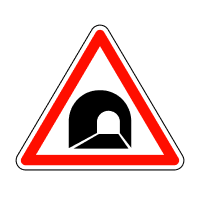 Знак 1.9 Тунель