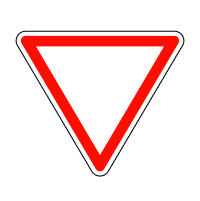 Знак 2.1 Дати дорогу