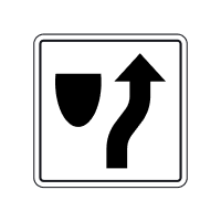 Знак 7.25 Острівець безпеки