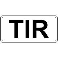 Знак 7.5.9 Вид транспортного засобу
