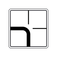 Знак 7.8 Напрямок головної дороги