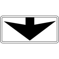 Знак 7.9 Смуга руху